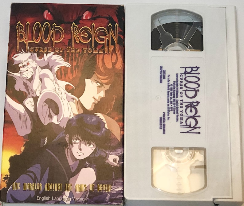 Vintage Anime VHS Tapes Etsy