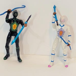 2 Power Rangers Dino Thunder Triptoids  Evil Space Aliens