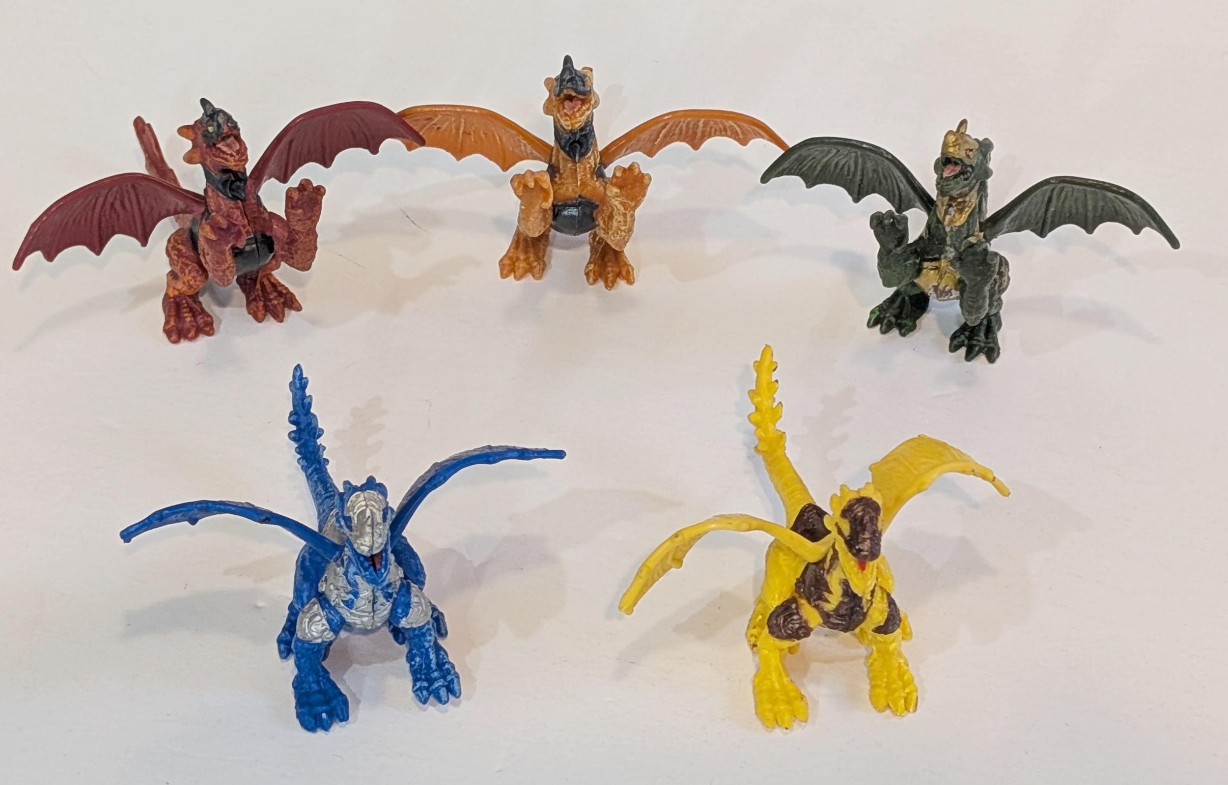 メガブロックスドラゴンフィギュア　 3体セット メガブロックスドラゴンフィギュア 3体セット MEGABLOCKS】 メガ