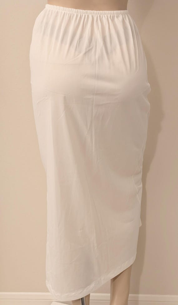 Regency Lingerie Long White Half Slip Size M Gem
