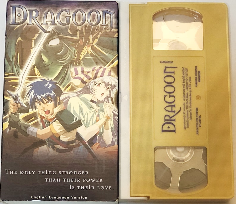 Vintage Anime VHS Tapes Etsy
