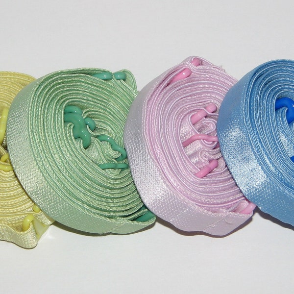 Long Detachable Bra Straps - Hand Dyed -  1/2 Inch