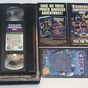 Turbo a Power Rangers Movie Clamshell VHS