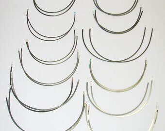 100 Pairs Bra Making Underwires - Mixed Sizes