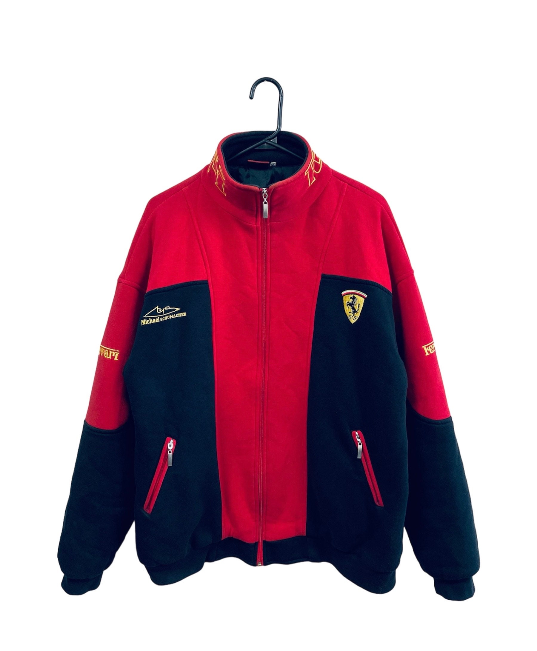 Ferrari zip up jacket hotsell