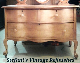 Serpentine Dresser Etsy