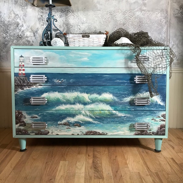 Hand Painted Furniture Etsy