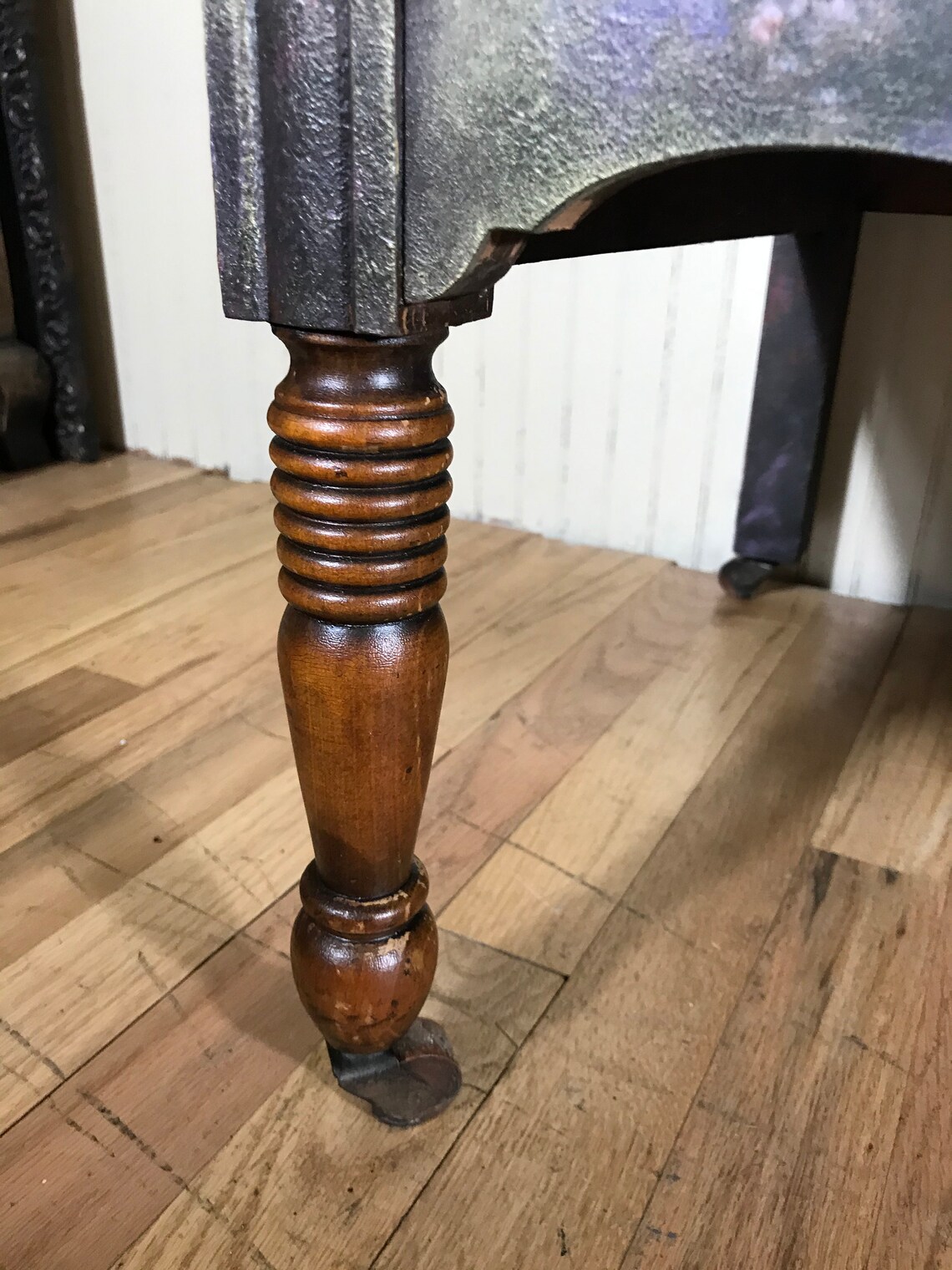 Vintage dresser with mirror victorian dresser hand painted Etsy