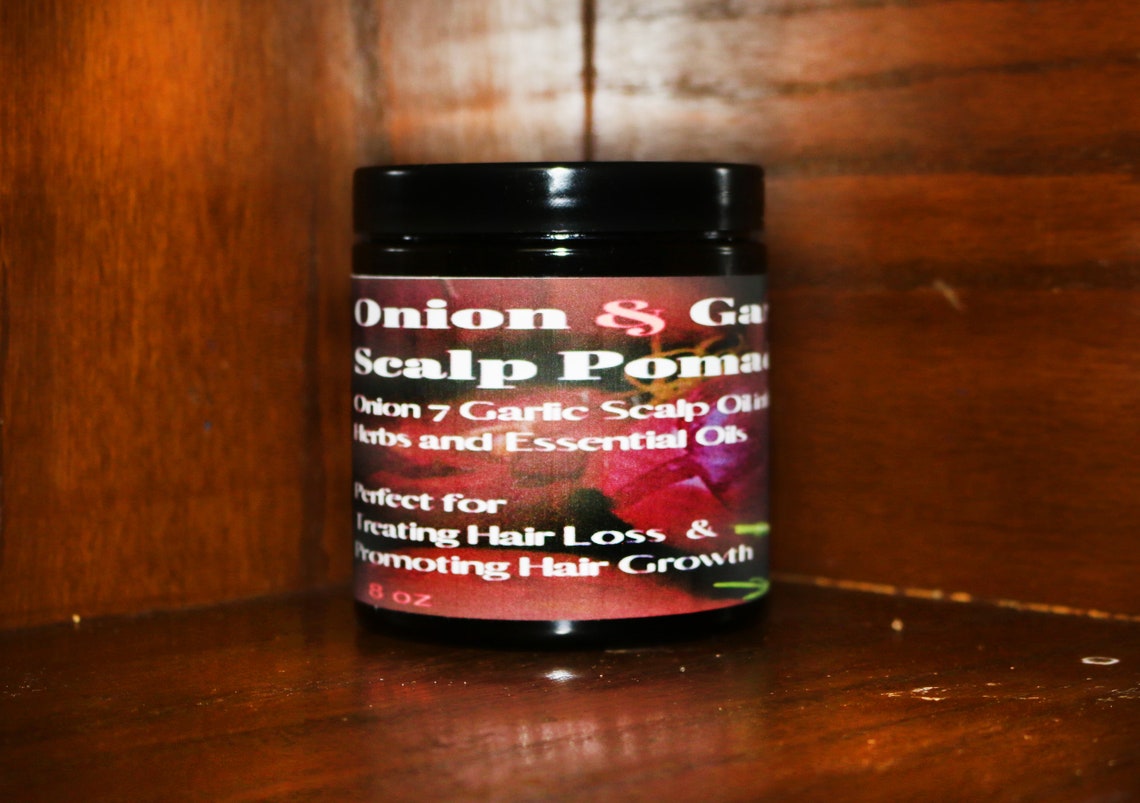 Onion and Garlic Hair Growth Pomade Infused W/ Organic Herbs & Etsy