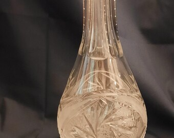 Borisov Belarus Crystal Decanter