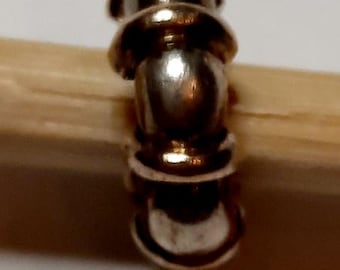 Retired Pandora Sterling/14k Rings and Beads Spacer Charm