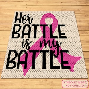 C2C Crochet - Cancer Crochet Blanket Pattern, Chemo Crochet, C2C Blanket, Awareness Ribbon Pattern, Pink Ribbon Crochet, C2C Afghan Pattern