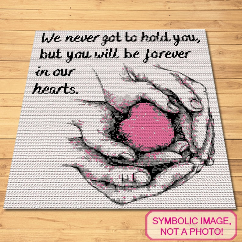 Crochet Heart Afghan Pattern, Angel Baby Crochet Blanket, Crochet Heart ...