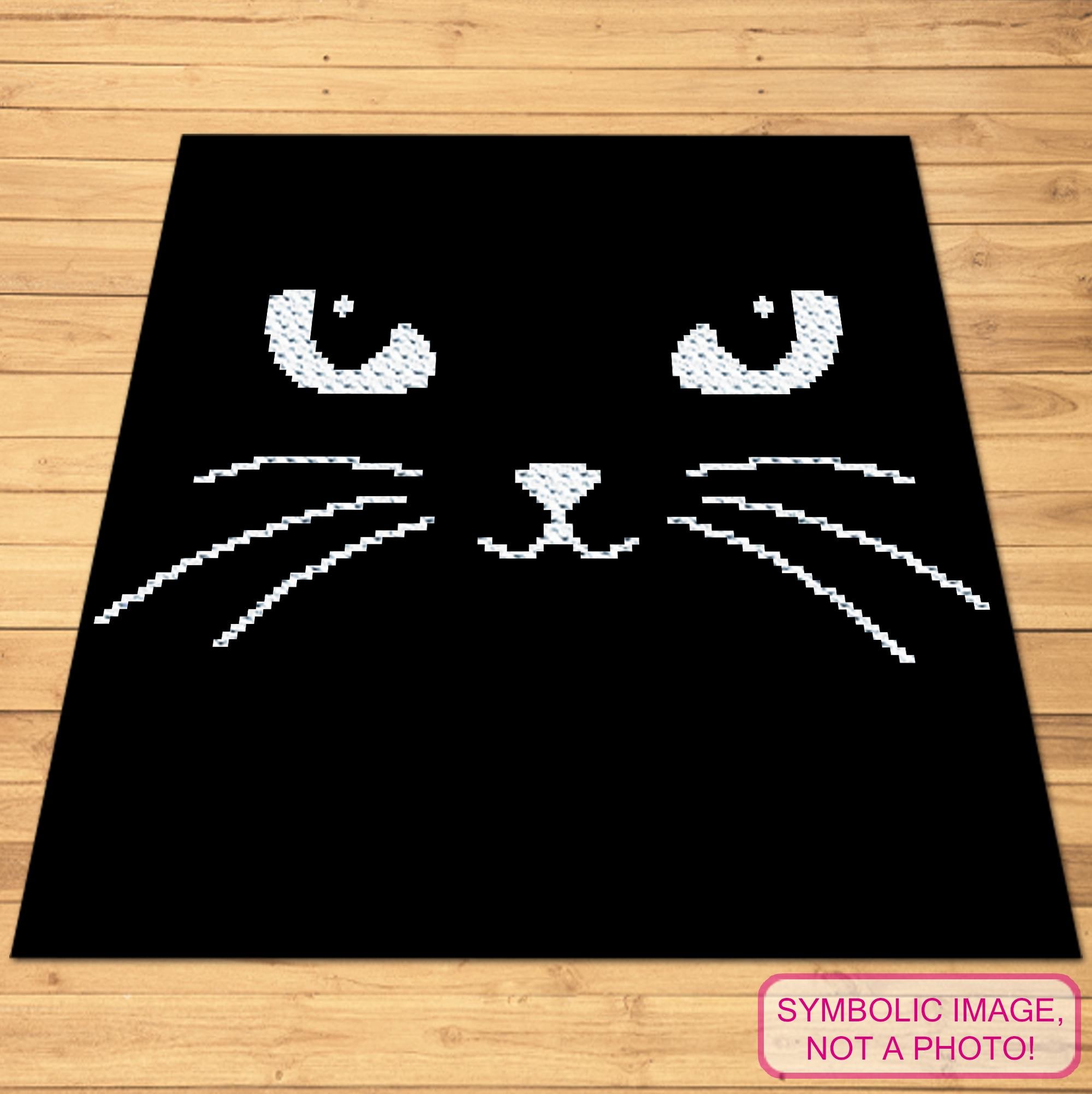 36 Cat Blanket Crochet Patterns: Cozy, Graphic, and Granny-Square Designs 22 Crochet Black Cat Blanket