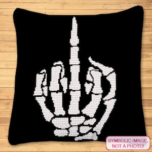 Crocher Finger Pattern, Crochet Pillow Pattern, Crochet Blanket Pattern, Crochet Hand Pattern, SC Crochet Pattern, Crochet Afghan Pattern