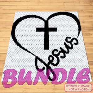 Puede incluir: Diseño gráfico en blanco y negro de un corazón con una cruz en su interior y la palabra "Jesús" escrita alrededor del corazón.