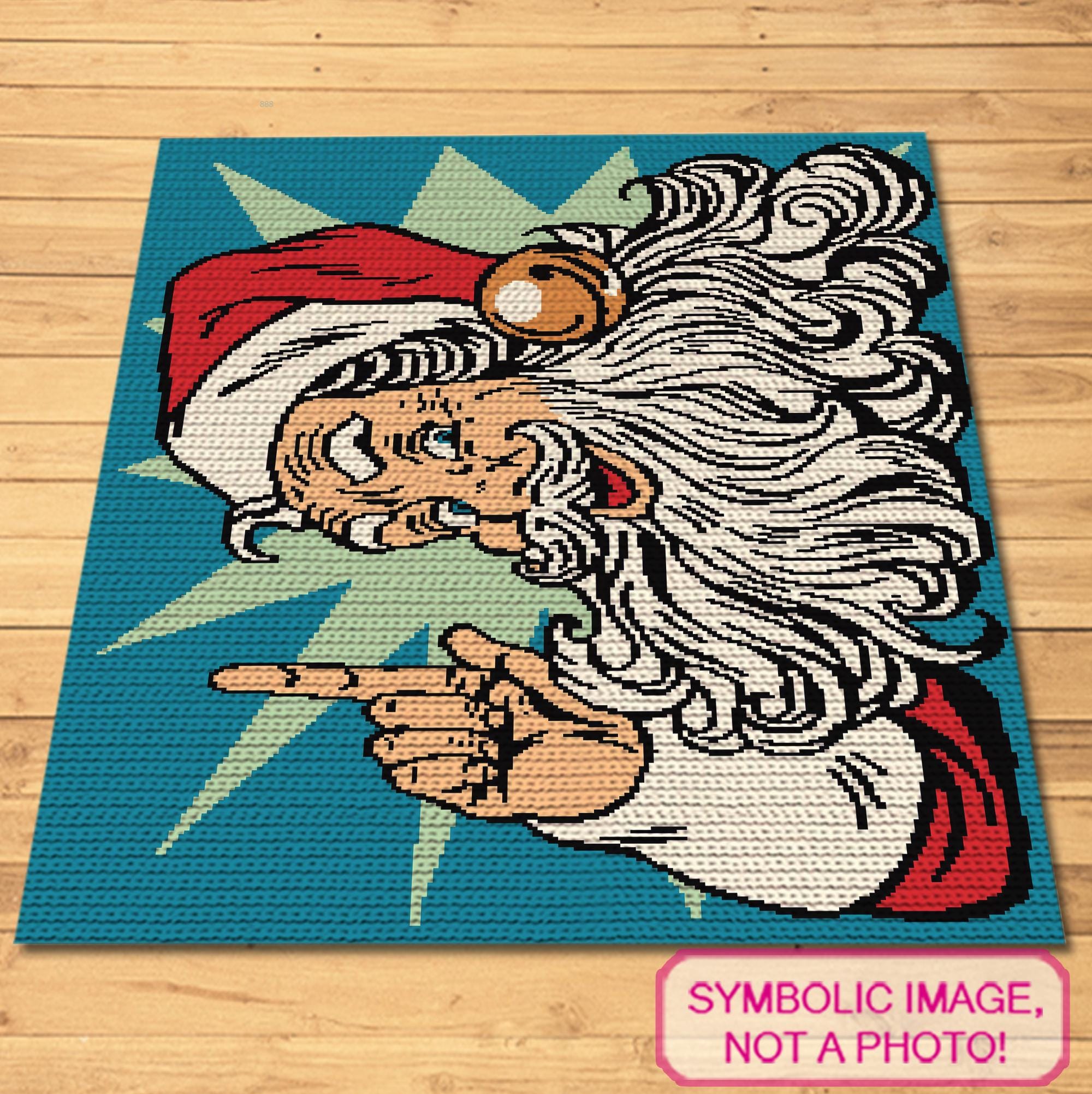 Vintage Christmas Crochet Patterns for Decorating and Gifting 24 Retro Crochet Christmas Santa