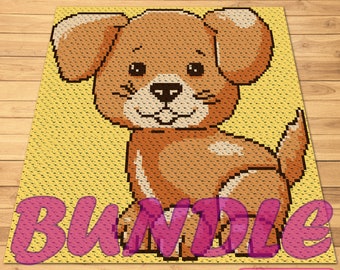 Crochet Dog Blanket, Crochet Pillow Pattern, C2C Crochet Blanket Pattern, Crochet Dog Pattern, Animal Blanket Pattern, C2C Graphgan Pattern