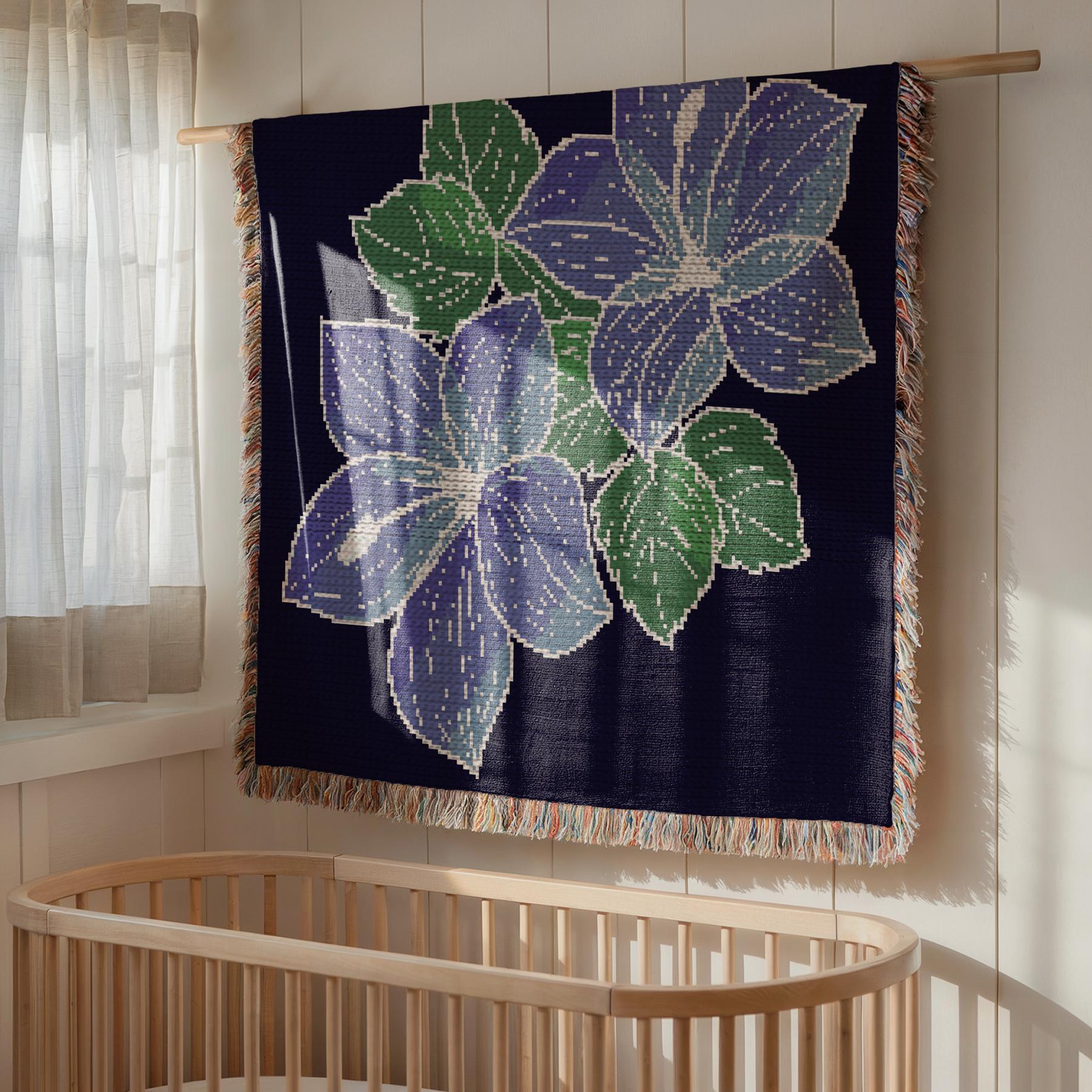 Flower Graphgan Pattern Single Crochet Flower Blanket Pattern Bundle – 4 Floral Graphgan ...