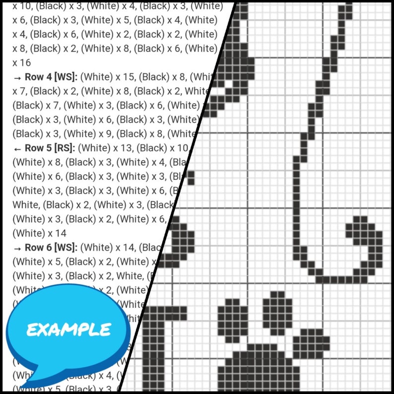 C2C Cat C2C Crochet Blanket Pattern With Written Etsy