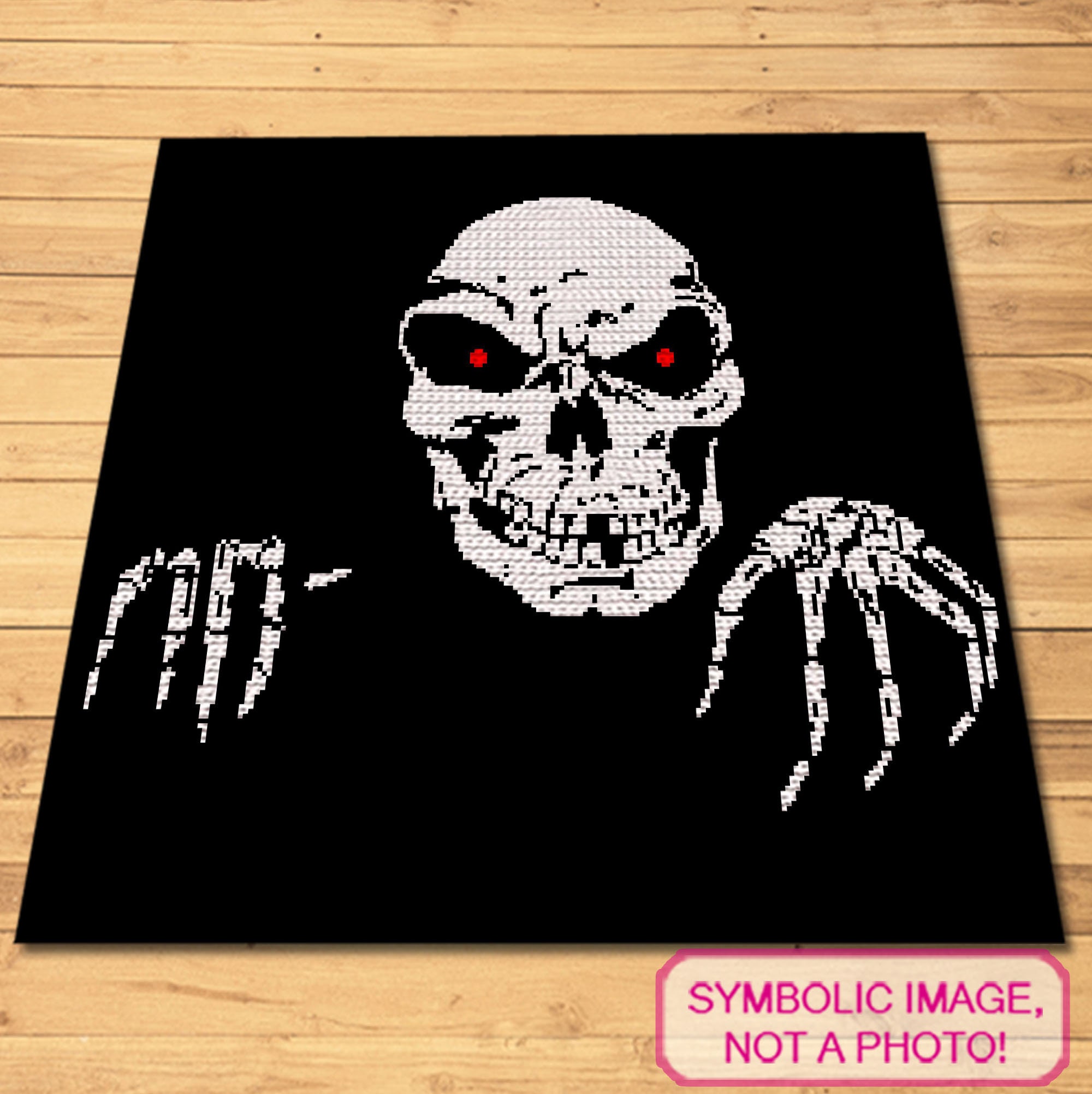 20 Skull Blanket Crochet Patterns for Gothic, Halloween, and Boho Homes 20 Halloween Crochet Blanket