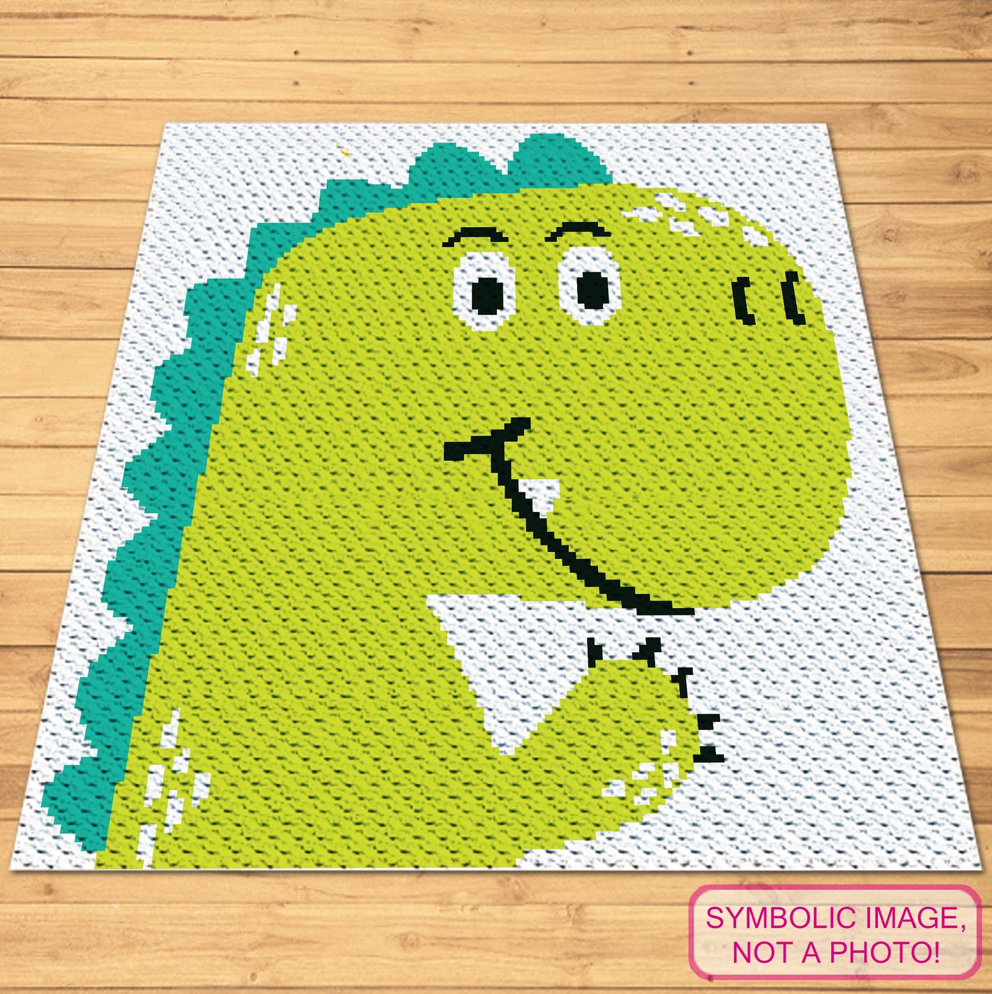 40 Dinosaur Blanket Crochet Patterns to Stitch for Kids, Nurseries, and Dino Fans 8 Crochet Dinosaur Blanket