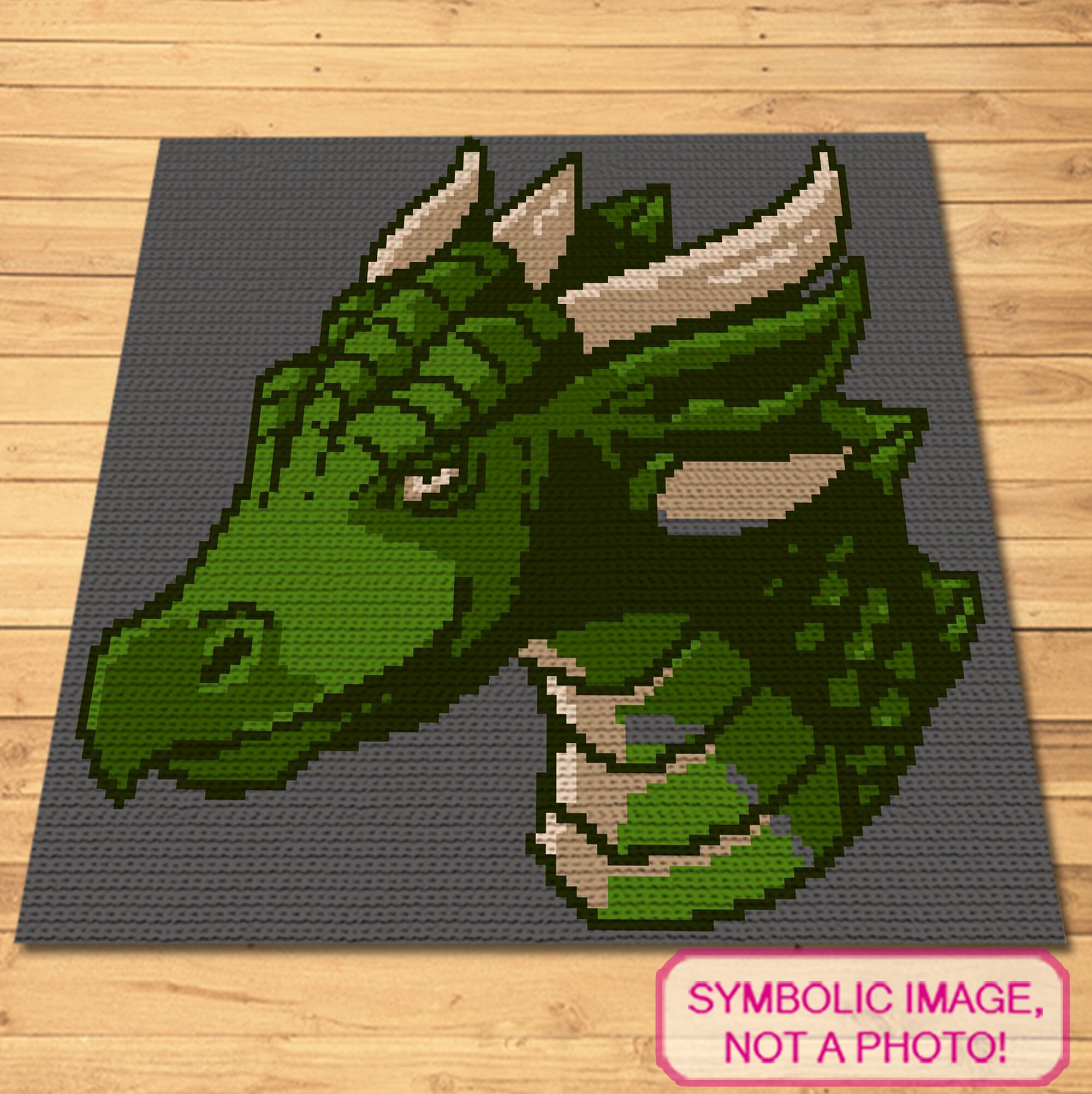 Crochet Dragon Pattern BUNDLE - C2C Crochet Blanket Pattern, Crochet ...