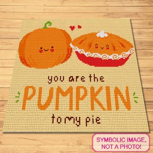 Thanksgiving Crochet Pattern, Crochet Pumpkin Pillow, Crochet Afghan Patterns, Fall Crochet Pattern, Graphgan Single Crochet Patterns