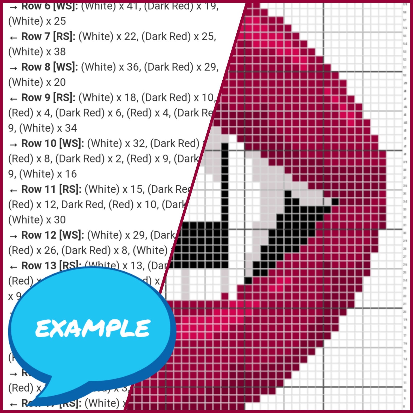 Crochet Vampire Pattern, Tapestry Crochet Blanket Pattern, Halloween ...