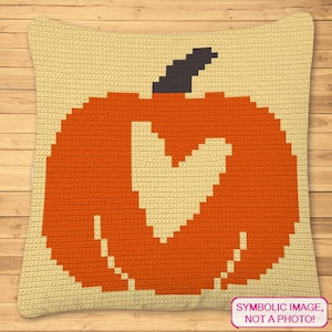 Crochet Fall Decor - Pumpkin Pillow Pattern with Written Instructions, Crochet Pumpkin Pattern, Thanksgiving Crochet Pattern