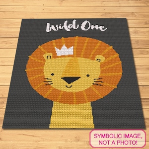 Newborn Crochet Blanket Pattern, Lion Crochet Pattern, Crochet Safari Animals, SC Crochet Pattern, Crochet Afghan Patterns PDF, Cute Crochet