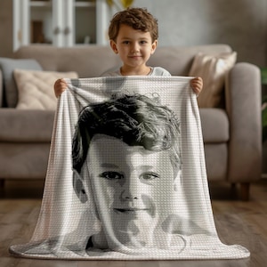 Made To Order Crochet Pattern, Crochet Portrait, Custom Crochet Pattern, Personalized Crochet Pattern, C2C Crochet Pattern, Tapestry Crochet