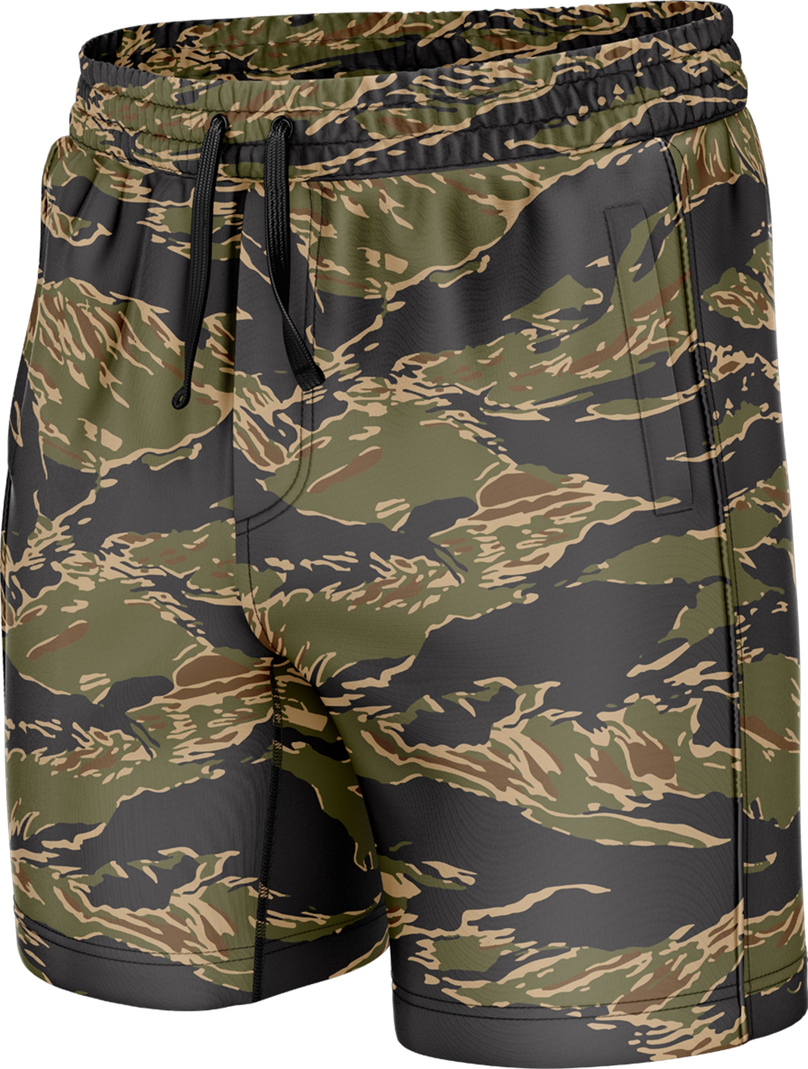 Jungle Tiger Camo Swim Trunks Etsy
