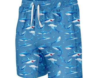 Sharks Swim Trunks