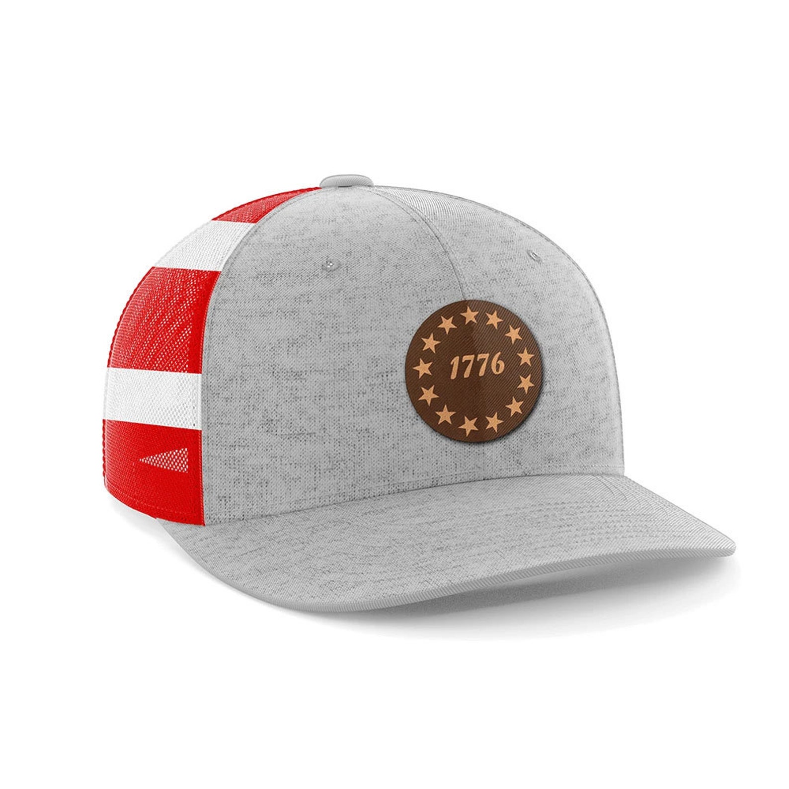 Hat Rack 1776 1776 Stars Leather Patch Hat - Etsy