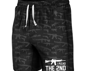 I Plead The 2nd Swim Trunks