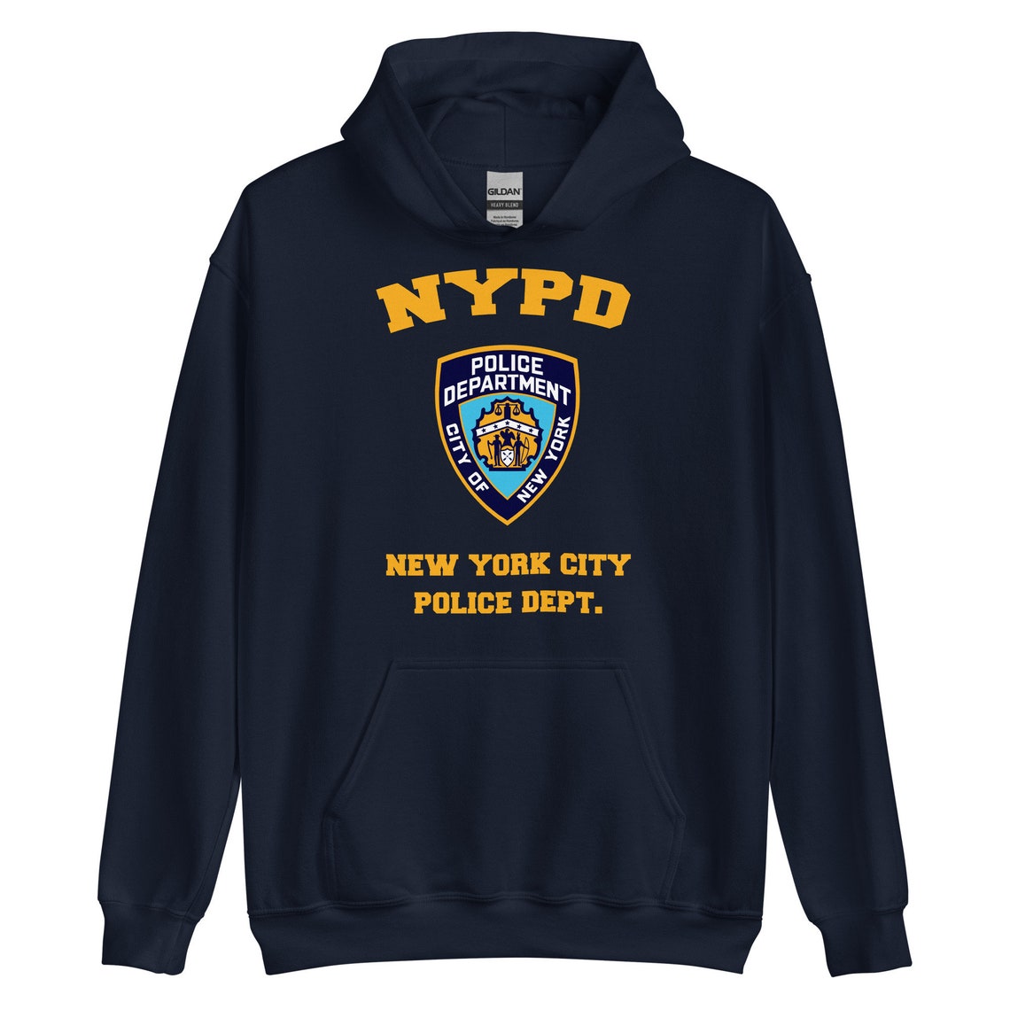 NYPD Hoodie New York Police Department Hoodie New York Etsy