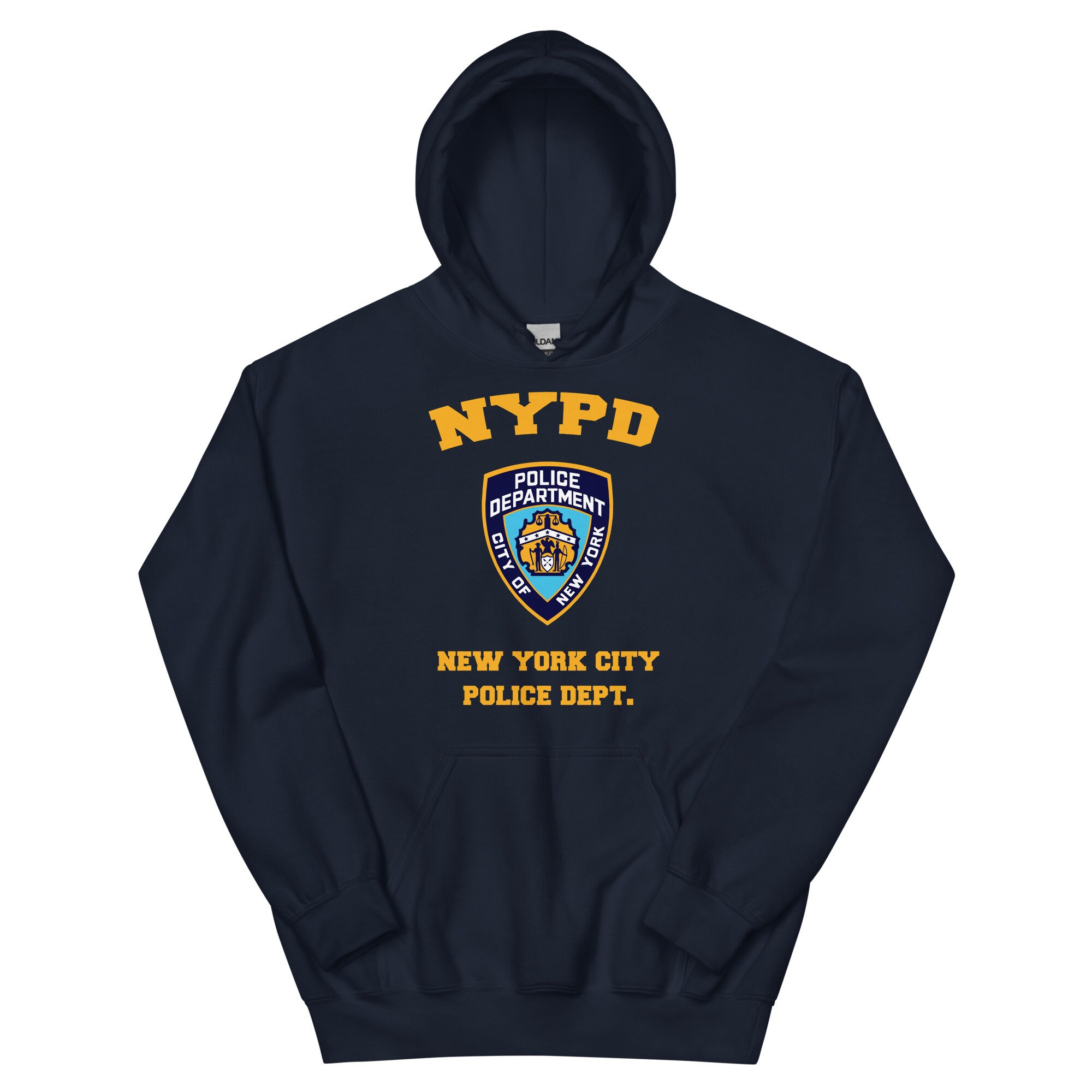 NYPD Hoodie New York Police Department Hoodie New York Etsy