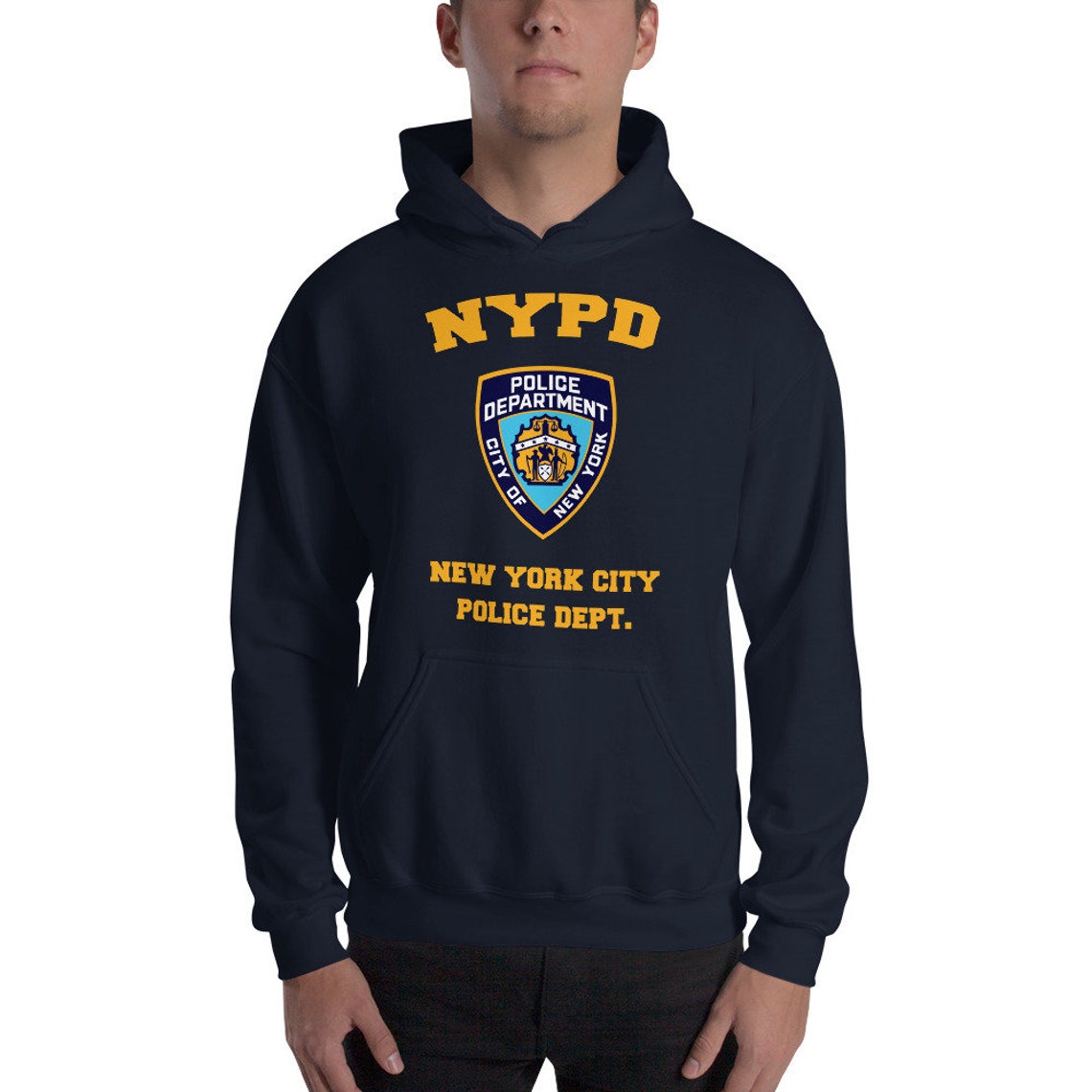 NYPD Hoodie New York Police Department Hoodie New York Etsy