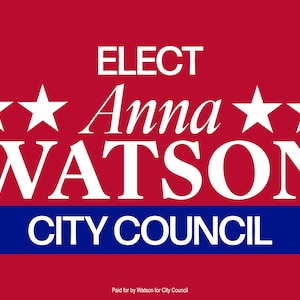 Political Campaign Logo Design Version 115