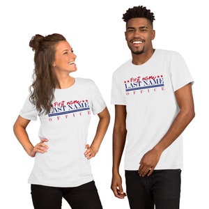 Personalized Campaign Logo Short-Sleeve Unisex T-Shirt