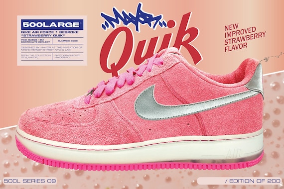 strawberry air force ones