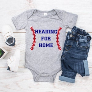 Heading For Home SVG file, Cut file, NICU cut file, Heading home, baby homecoming, baseball shirt, baseball bodysuit, digital download