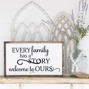 Every Family Has A Story, Welcome To Ours, SVG, svg, file, download, svg file