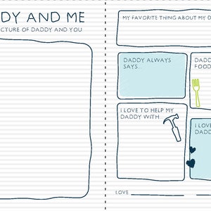 Card for Dad From Child, Card for Daddy, Kids Card for Dad, Father's ...