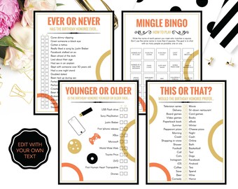 Younger Older Game - Etsy