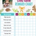 Personalized Reward Chart for Kids Printable Reward Chart Reward Chart ...