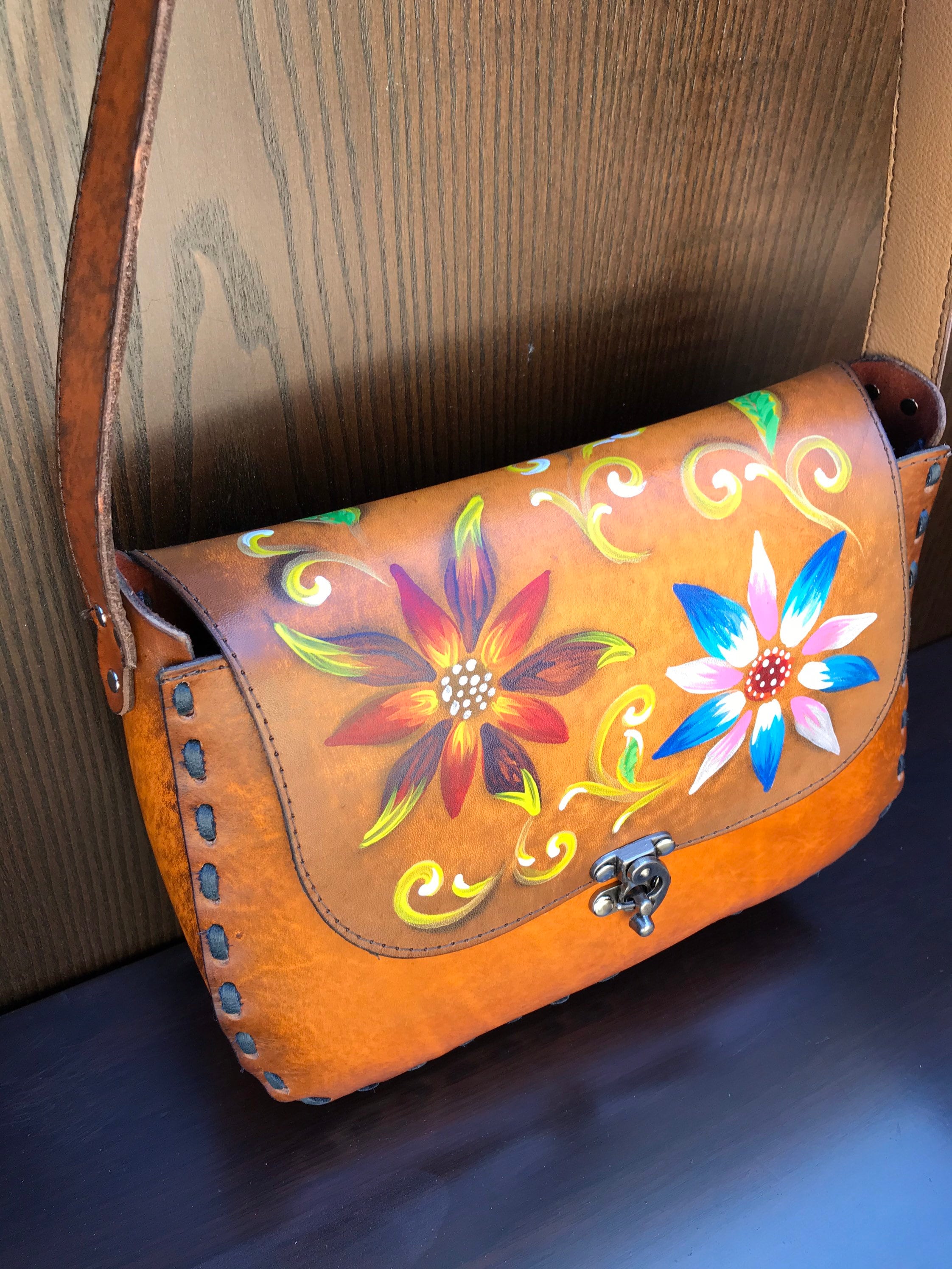 バッグ Vintage 70s Unborn Craf Leather Bag Vintage 70s Unborn Craf Leather Bag
