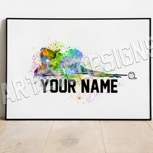 Snooker Print | Pool Personalised Gift Poster | Digital Custom Print | Sports Print