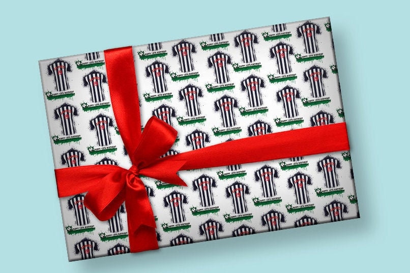 Newcastle United Wrapping Paper Personalised Wrapping Paper Etsy